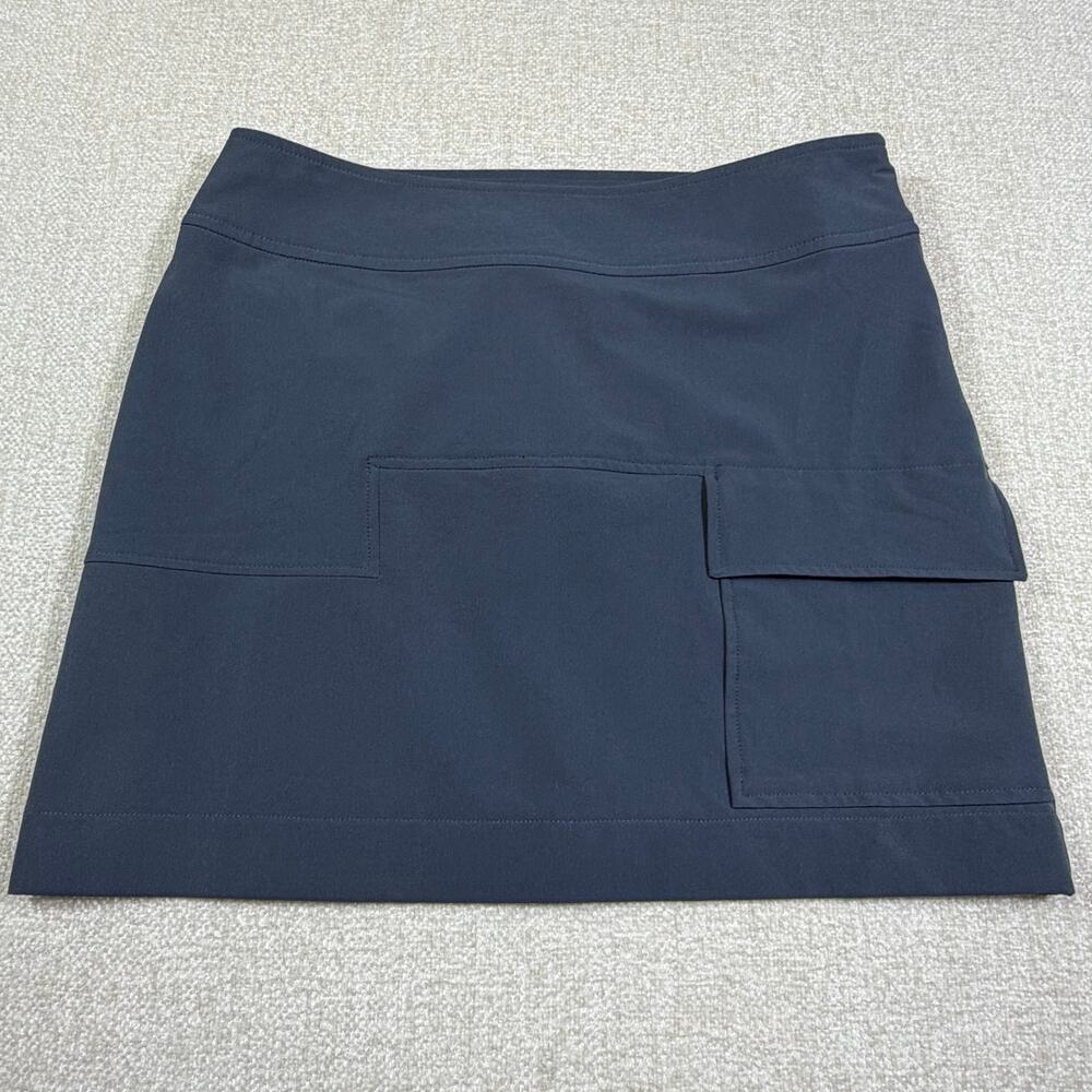 Title Nine Women 6 Gray Front Pocket Athletic Athleisure Athletic Skirt